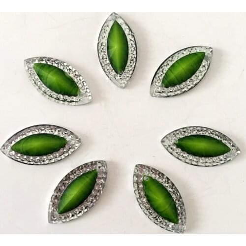 DIY 60pieces resin-horse eye flat back rhinestones wedding decoration garment accessories 2 hole resin hand seam buttons