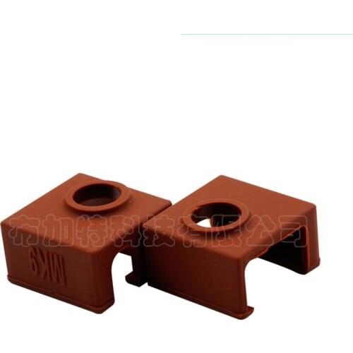 MK7/8/9 Heated Aluminum Block Silicone Case High temperature resistance 3D Printer Accessories