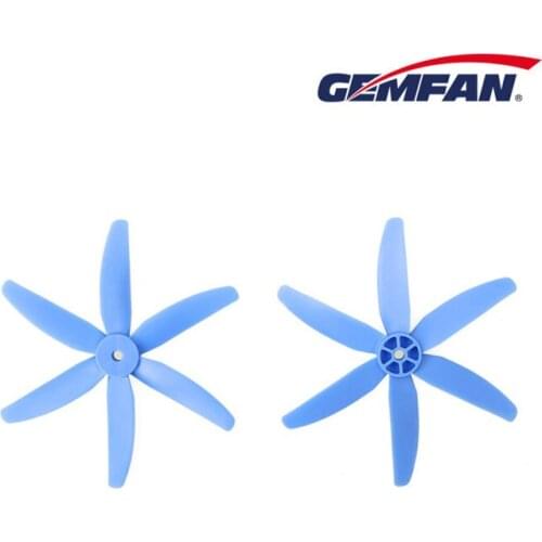GemFan 2 pair Gemfan 6 Blade 5x4x6 5040 5040R CW CCW Propeller for 1806 2205 Motors ZMR250 QAV250 280 Drone Quadcopter