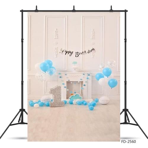 Simple small colored flag color balloon indoor one year old baby take a photo background photography background