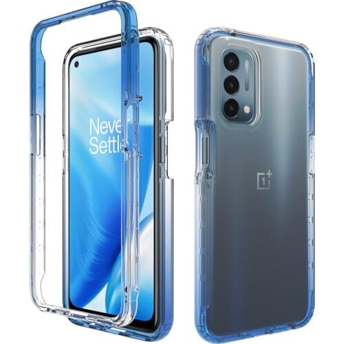 360 Full Body Clear Case For OnePlus Nord N200 5G Cases Shockproof TPU Bumper Flexible Phone Cases For OnePlus N200 Funda