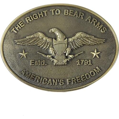 Western Cowboy Zinc Alloy Eagle Wing Buckle