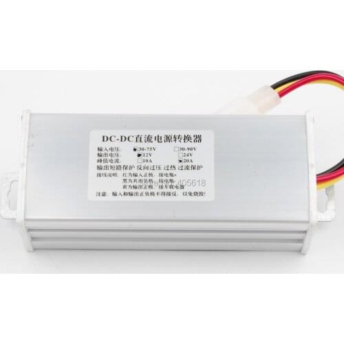 DC DC step-dowon Converter Voltage Regulator 240W/20A 60v(30-75v) to 12V