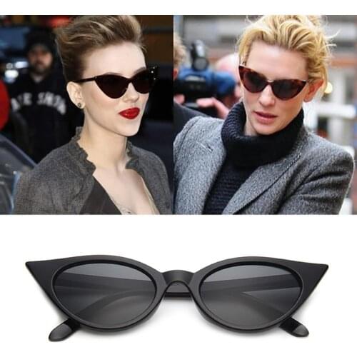 Luxury Brand Designer Women Cat Sunglasses Retro Eye Sun Glasses Superstar Steampunk TF173 Retro Small Big Sexy Butterfly Frame