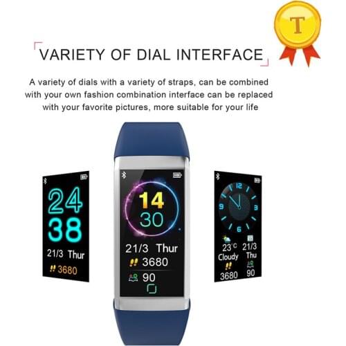 Real-time heart rate monitoring Smart Watch HeartRate Wristband Blood Pressure Pedometer Smart band for Xiaomi redmi note 7