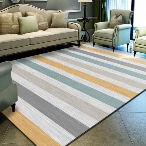 Modern Nordic Style Simple Living Room Carpets Soft Polyester Bedroom Rugs Home Carpet Delicate Area Rug Door Mat Fashion Rugs