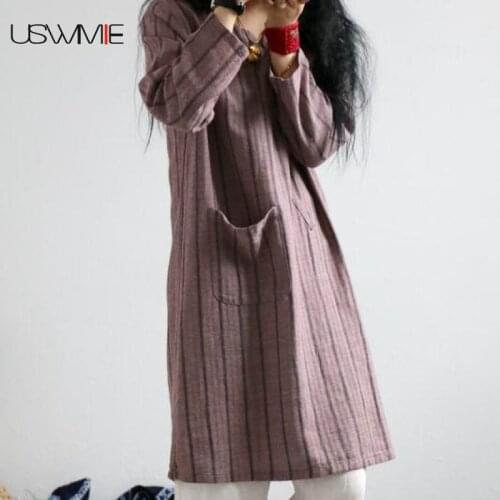 Блузки в полоску USWMIE China At AliExpress