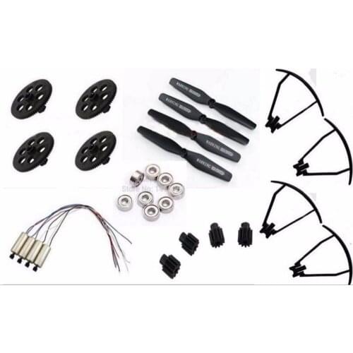 Visuo Xs809hw Xs809w Xs809 Rc Drone Quadrocopter Spare Parts Engines motor blade Main gear Propeller Guard Ring Upgrade Bearing