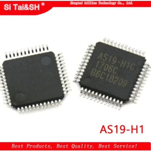 2pcs AS19-H1G AS19-H1 AS19-H AS19 QFP-48
