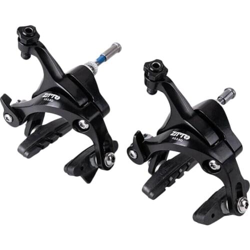 55 Mm Road Bike Dual-pivot Aluminum Alloy Caliper with Side Adjustment Bikes V Brake Folding Mountain Bicycle Risk Cycling