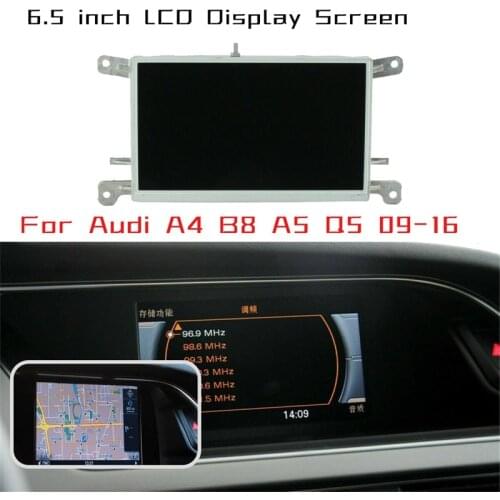8T0919603E F G A New 6.5Inch LCD Display Screen for - A4 B8 A5 Q5 09-16 MMI Multi Media Car GPS Navigation Radio