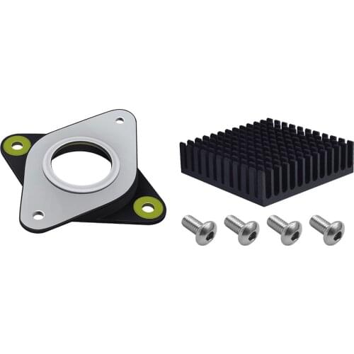 NEMA 17 42 Stepper Damper Meal & Rubber Stepper Motor Vibration Damper Imported genuine nema 17 shock absorber With Heat Sink