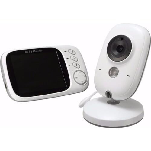VB603 Wireless Video Baby Monitor Music Nanny Camera with LCD Display Temperature Monitoring Nigth Vision Two-way Audio
