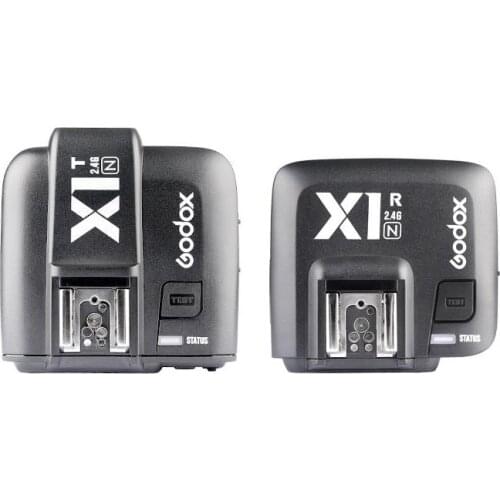 Godox X1N TTL 2.4 G Wireless Transmitter With Receiver Kit For Nikon D800 D3X D3 D2X D90 D1H D810 D700 D300 D200 D750 (X1N KIT)