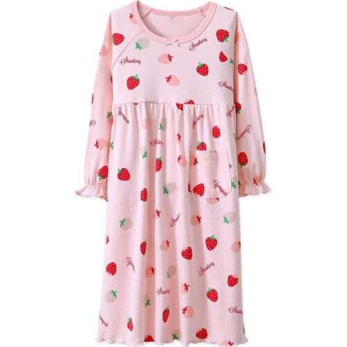 BINIDUCKLING Nightgowns For Girls
