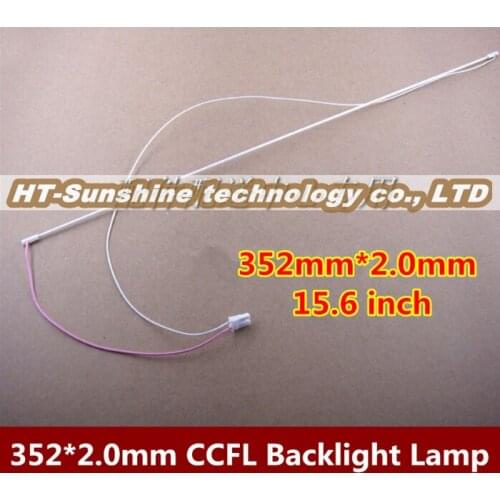 Laptop 15.6 inch Wide Backlight CCFL Lamps with Wire and Harness 352mm*2.0mm Freeshipping