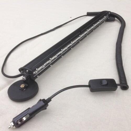 12v24v Magnetic led bar 4x4 Offroad headlight Car driving fog light bar Roof Bumper Spot/Flood barra Led truck Combo work light