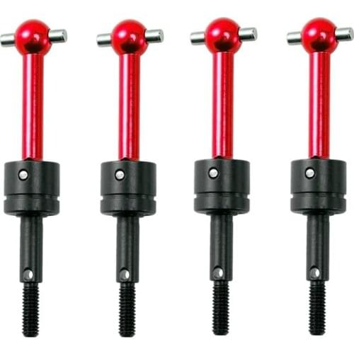 4Pcs Metal Universal Drive Shaft CVD 53792 for Tamiya TT-01 TT01 TT-02 TT02 TA04 1/10 RC Car Upgrade Parts