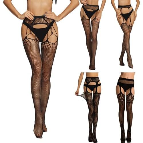 MIMICOO Women's Black Stockings China