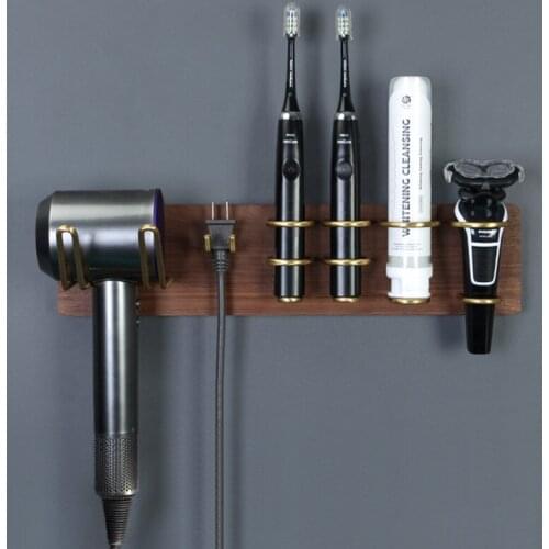 Wall Mount Holder Hairdryer Storgae Rack Bathroom Shelf For Dyson Supersonic Hair Dryer Dropshipping