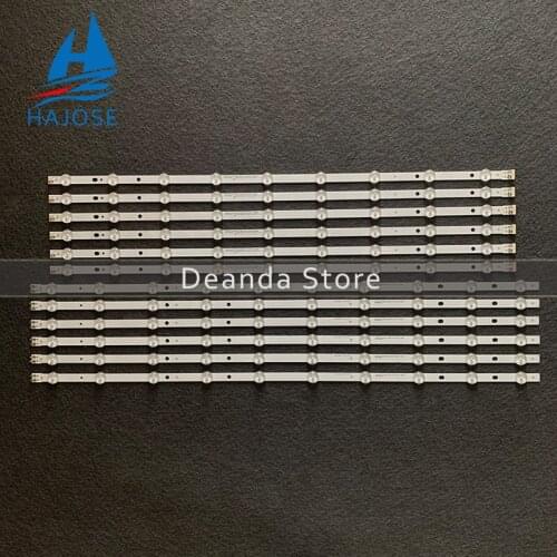 100% New 12pcs/Kit LED strips for SAM SUNG 65 TV UN65H6153 UN65H6103AH CY DF650CGAV2H SAMSUNG 2013SVS65 3228N1 B2 L09 REV1.7