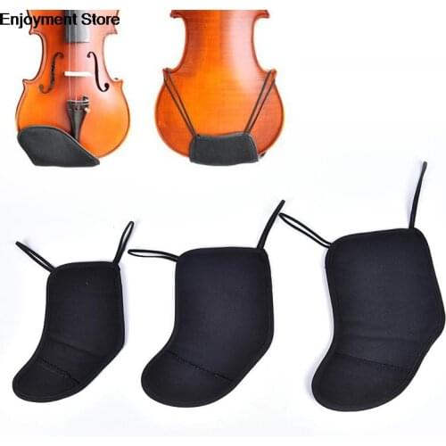 NEW Violin Chin Shoulder Rest Soft Cotton Pad Sponge Cover Protector for 1/8 1/21/4 4/43/4 Bridge Type Violin Fiddle Accessories