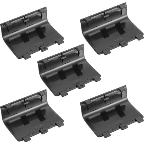 Onsale 5pcs ABS Battery Pack Back Cover Lid Shell Battery Door Guard Cabinet For XBox One Wireless Controller Mayitr