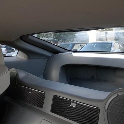 Central Control Panel Steering Wheel Ventilation Opening Lift Panel Decorative Carbon Fiber Suitable for Nissan 350Z Z33 06-09