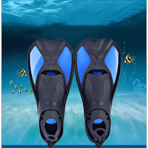 Swimming Fins Adult Snorkeling Foot Flipper KIDS Diving Fins Beginner Swimming Equipment Portable short Frog shoes