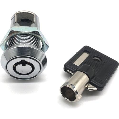 RAYLOCK 10 Pieces 30mm Dropshipping Zinc Alloy Keyed Alike Tubular Spring Bolt Lock For Furniture Drawer