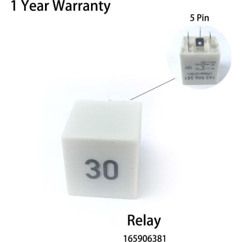 Engine Control Unit Wiring Relay NO.30 Fit for Audi A4 A6 VW Volkswagen Passat 165906381 165 906 381