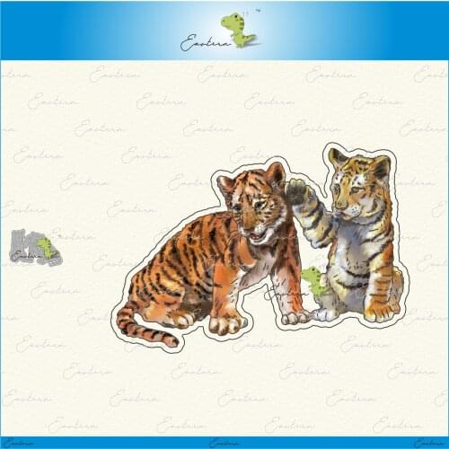 Little tiger metal cutting dies 2021 new diy mould Scrapbooking Paper Making Embossing tools die cuts crafts dies molds