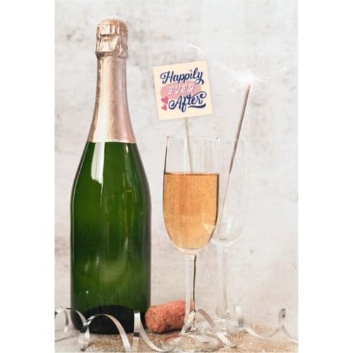 Happily Ever After-Cocktail Ornament wedding bride mariage хна henna