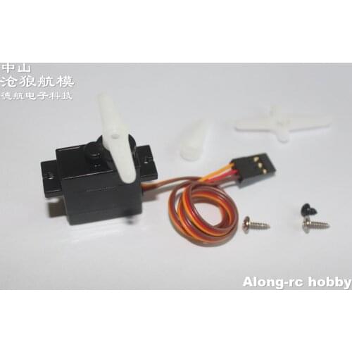 4PCS AL09W Analog Waterproof Servo with Plastic Gears 9g servos 1.73KG torque for the RC Car Boats Airplane Water Plane