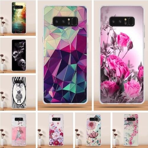For Samsung Galaxy Note 8 Case Silicone Phone Case For Samsung Galaxy Note 8 Cover Funda For Samsung Galaxy Note 8 Cute Cases