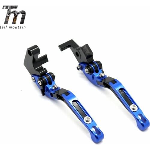 Folding Extendable Brake Clutch Levers For YAMAHA FZ-6R FZ6 N S FZ-8 FZ-1 XJ6 Diversion 2004-2017 2016 Motorcycle Accessories