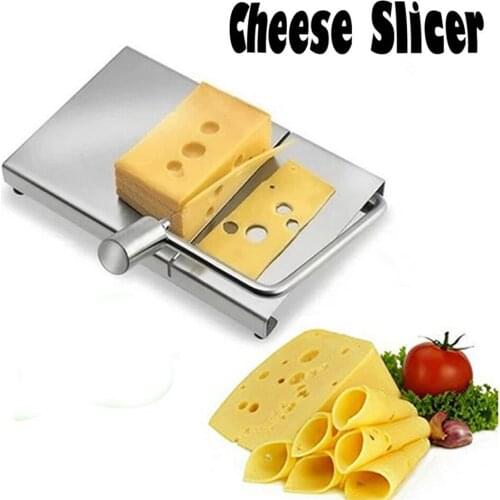 Stainless Steel Cheese Slicer 5-Pack Replacement Stainless Steel Cutting Wire Included, kitchen accessories cheese board