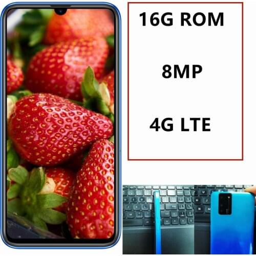 Global 4G LTE Smartphones cheap Celulares 5i 4GB RAM 64GB ROM Android Mobile Phones 6.0" 13MP Camera Quad Core Face ID unlocked