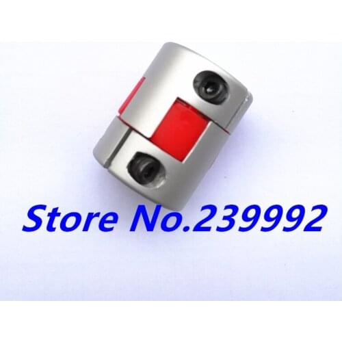 8 mm to 9.5 mm 8*9.5mm CNC Flexible Jaw Spider Plum Coupling Shaft Coupler Servo Motor Coupler OD 25*30mm 3pcs/lot
