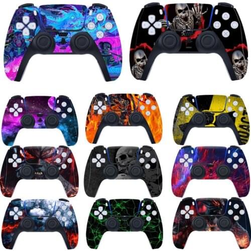 Protector Cover Case Sticker For SONY PlayStation 5 PS5 Controllers Game Joystick Gameing Accessories Decal Skin Stickers