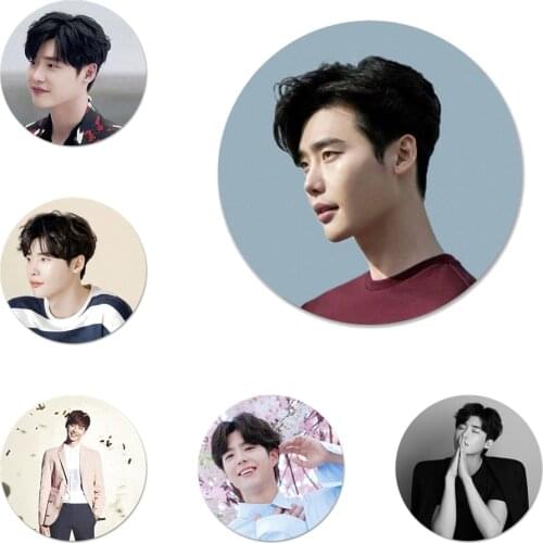 Lee Jong Suk Icons Pins Badge Decoration Brooches Metal Badges For Clothes Backpack Decoration