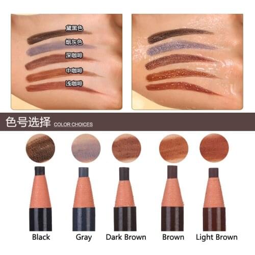 2pcs eyebrow pencil makeup paint for eyebrows enhancer cosmetics brow eye liner maquillage tools brow pencil