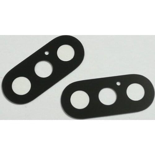 30PCS For iPhone XS XS MAX Back Rear Camera Glass Lens Cover with Sticker Replacement Parts