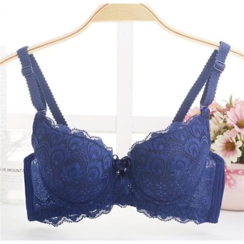 Sexy Bras For Women Smooth Ultrathin 3/4 Cup Bra Racerback Deep V Underwear A B Cup Bras Lingerie Charming 7 Colors Brassiere