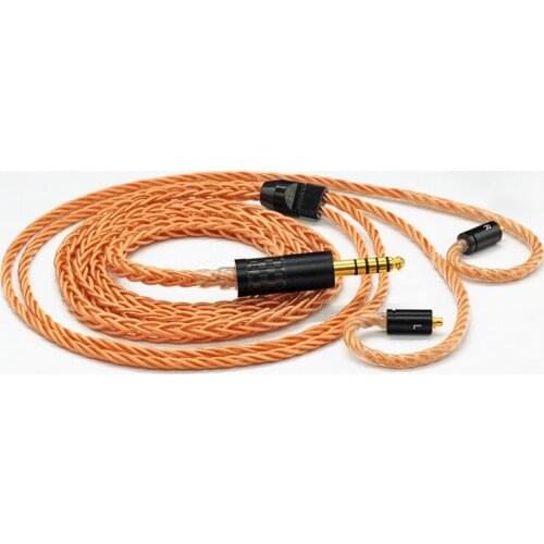 Diy earphone wire single crystal copper wire 0.78mm mmcx ie80 A2DC im50