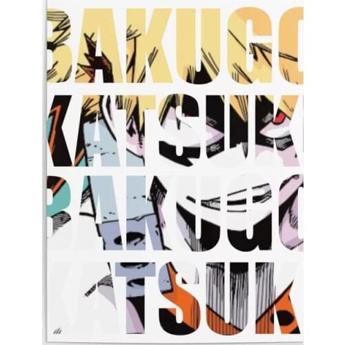 HD Prints Canvas Wall Art Baku in Impact Painting Posters Modular Pictures Anime Modern Home Decoration Living Room No Framework