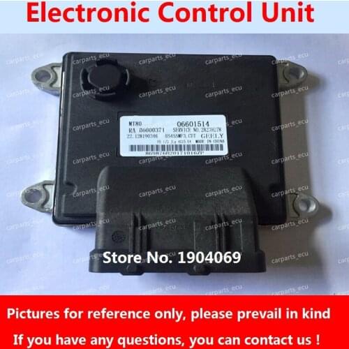 Engine Computer Board 06601514 B6000371 28290892 28345147 MT22 ECU B6000376 28352251 01604163 For Geely Emgrand Car