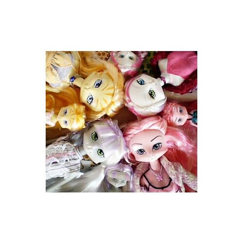 New Doll Heads Cat heads For Monster Dolls Kitty Doll Girls Gifts DIY Heads