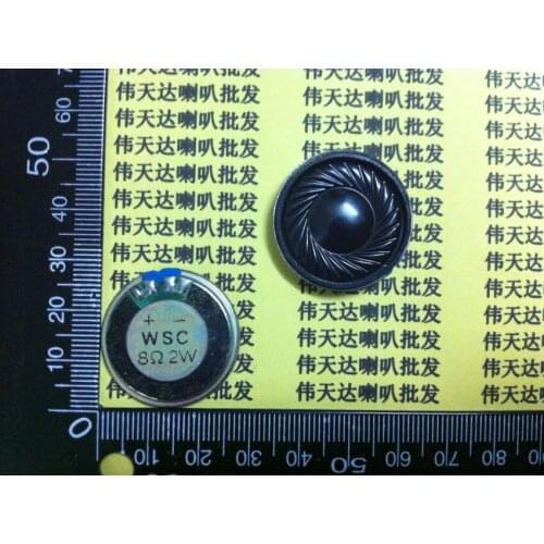 New mini sound speaker 8 ohms Euro 2 Watt 8R 2W Horn speaker Diameter 28MM 2.8CM Thickness 5.6MM Loud speaker