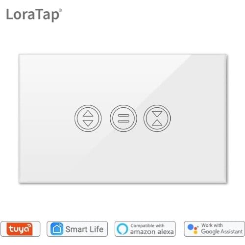 Smart Home WiFi Curtain Switch for Electric motorized Curtain Blind Roller Shutter Google Home Alexa Echo Voice Control DIY Tuy